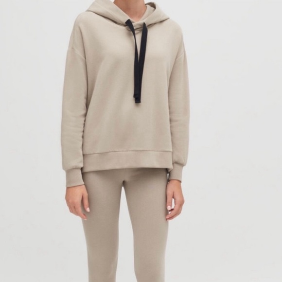 Cuyana Fleece Hoodie Size Small - Picture 3 of 10